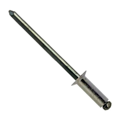 00CSS68 #68 Blind Open Type, Stainless Steel(304) Rivet, Stainless Steel(304) Mandrel, Countersunk