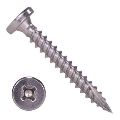 P12S1PCQ102499 10 X 1 1/2" Self-Piercing Screws, Pancake Phil/Sq T17 18-8 Stainless Custom Paint