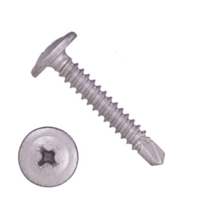 30MDMTP0808B2 8-18 X 1/2" Self-Drilling Screws  #2Pt Modified Truss Phillips 410 Stainless Dacromet