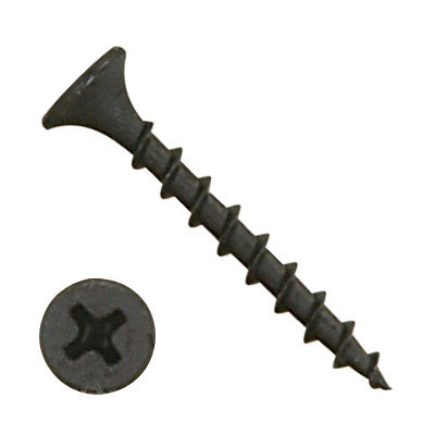 400PBUP0732 7 X 2" Drywall Coarse Bugle Phil Steel Black Phosphate