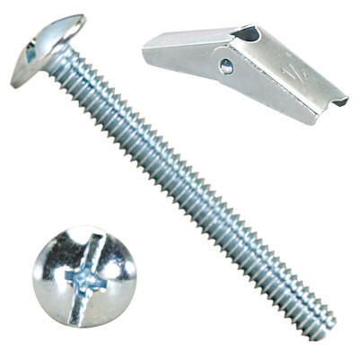 ATB00TRC0648 1/8"-32 X 3"Toggle Bolts Combo Truss Z/P