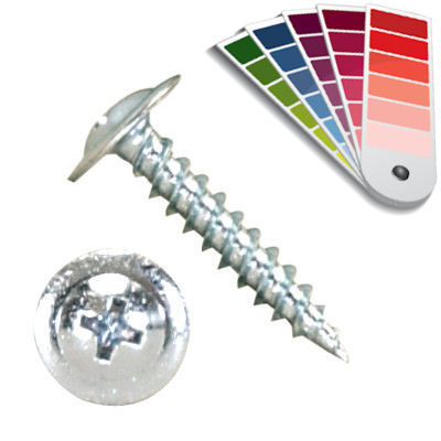 P1000MTP083299 8 X 2" Self-Piercing Screws, Modified Truss Phillips, Steel Zinc Plated, Custom Paint