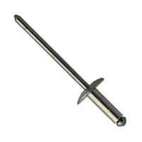 00LSS66 #66 Blind Open Type, Stainless Steel(304) Rivet, Stainless Steel(304) Mandrel, Large Flange