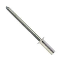 #42 Blind Closed Type, Aluminum Rivet, Steel Zinc Plated Mandrel, Countersunk