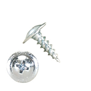 1000MTP0812 #8-15 X 3/4 Self-Piercing Screws, Modified Truss Head Phillips, Steel Zinc Plated