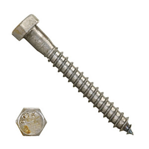 J001HAU3196 5/16" X 6" Hex Lag Screws Plain